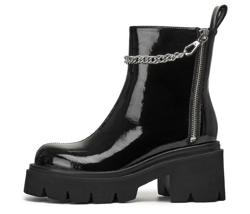 Wendy Damskie Buty Motocyklowe - Czarny