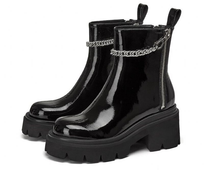 Wendy Damskie Buty Motocyklowe - Czarny