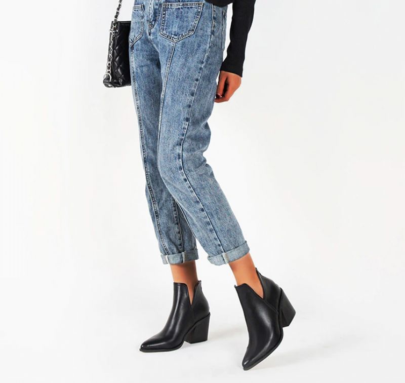 Wild Damskie Buty Chelsea - Czarny