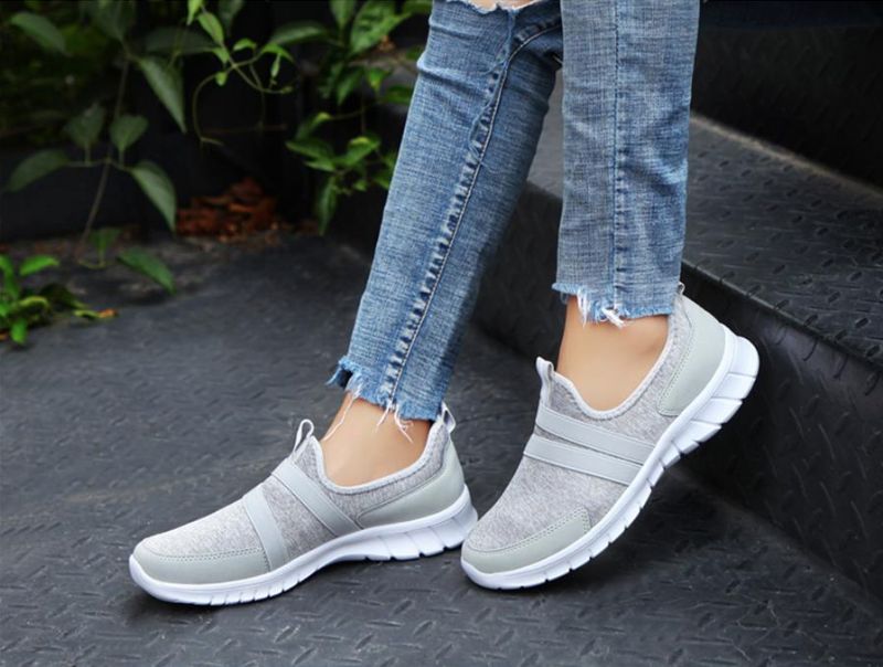 Wsuwane Buty Damskie Alcala - Jasnoniebieski