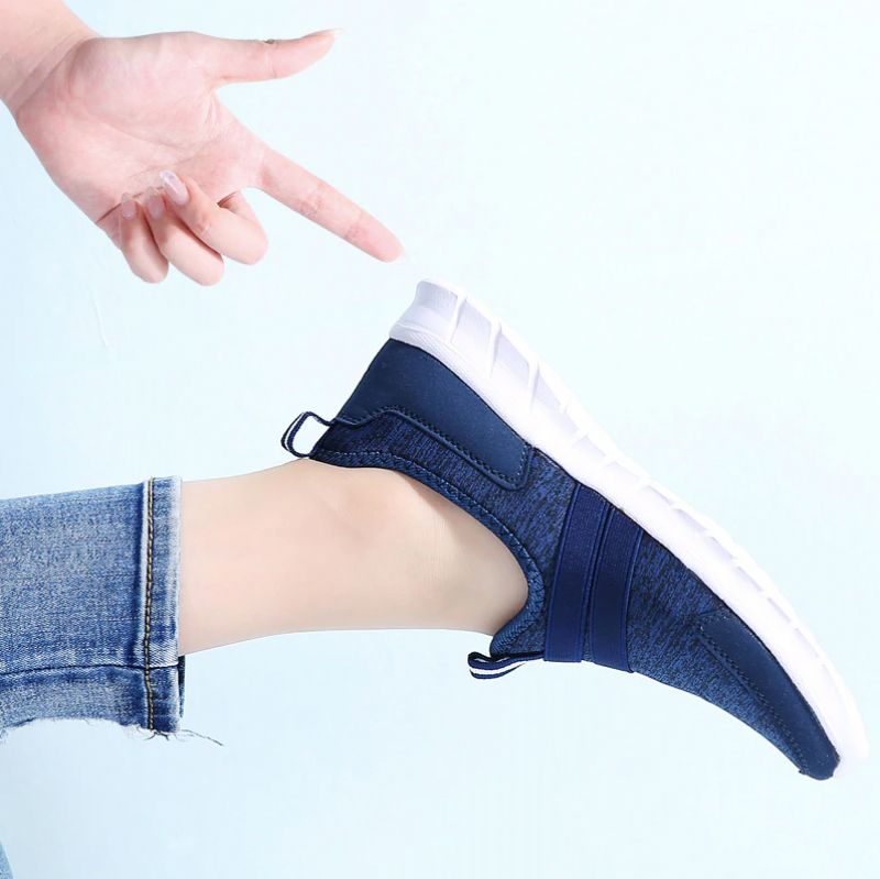 Wsuwane Buty Damskie Alcala - Jasnoniebieski