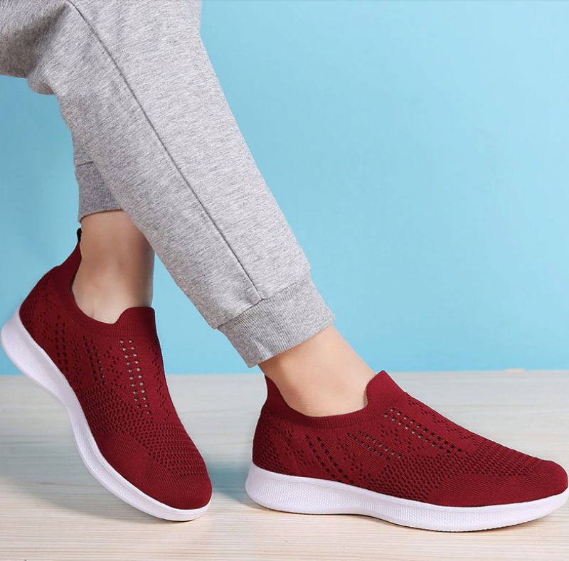 Wsuwane Buty Damskie Haji - Szary