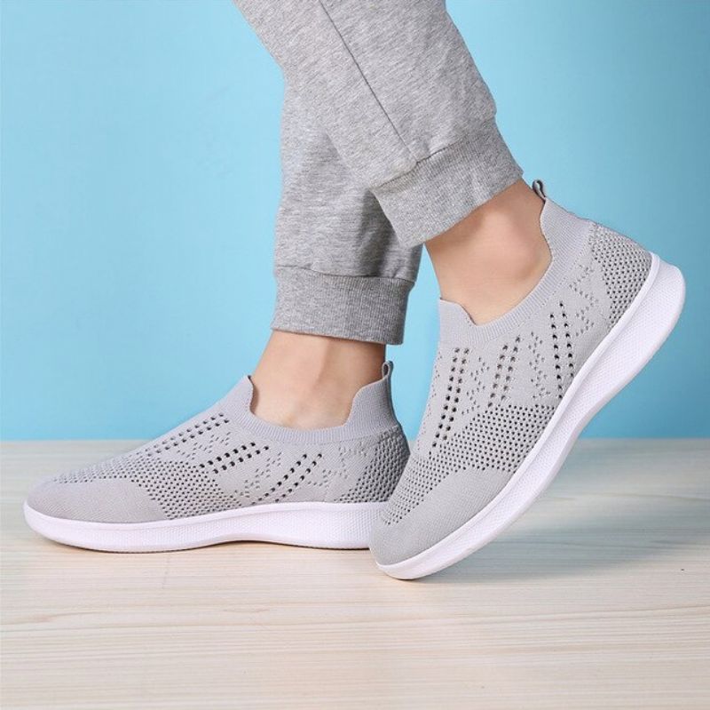 Wsuwane Buty Damskie Haji - Szary