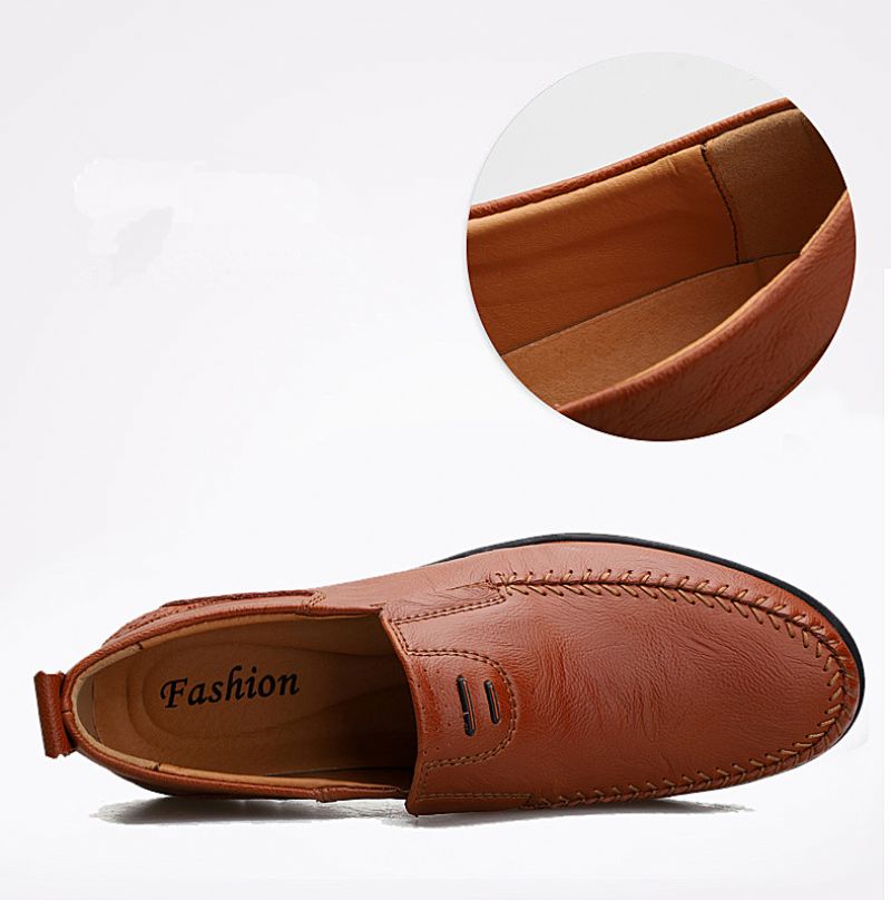 Wyatt Men's Loafers Casual Shoes - Czarny