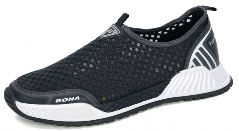 Wyatt Mokasyny Męskie Buty Casualowe - Granatowy