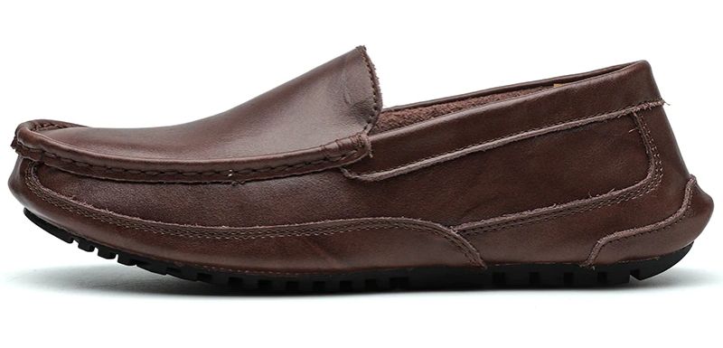Xabi Męskie Mokasyny Eleganckie Buty - Kawa