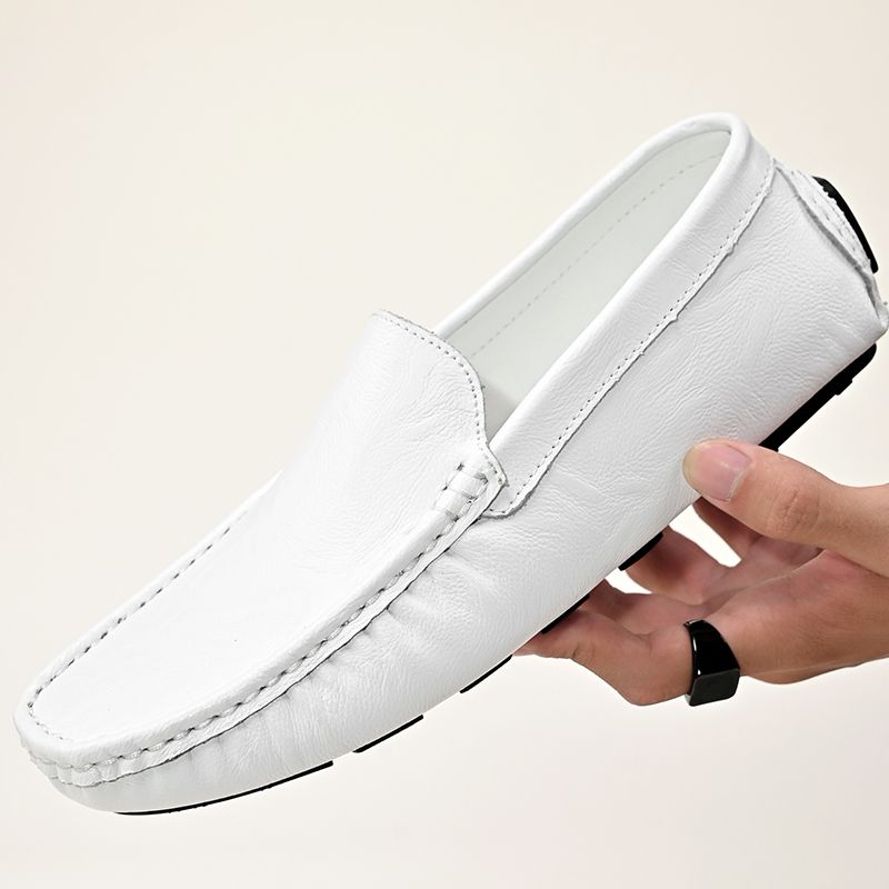 Yan Męskie Mokasyny Casualowe Buty - Kawowy