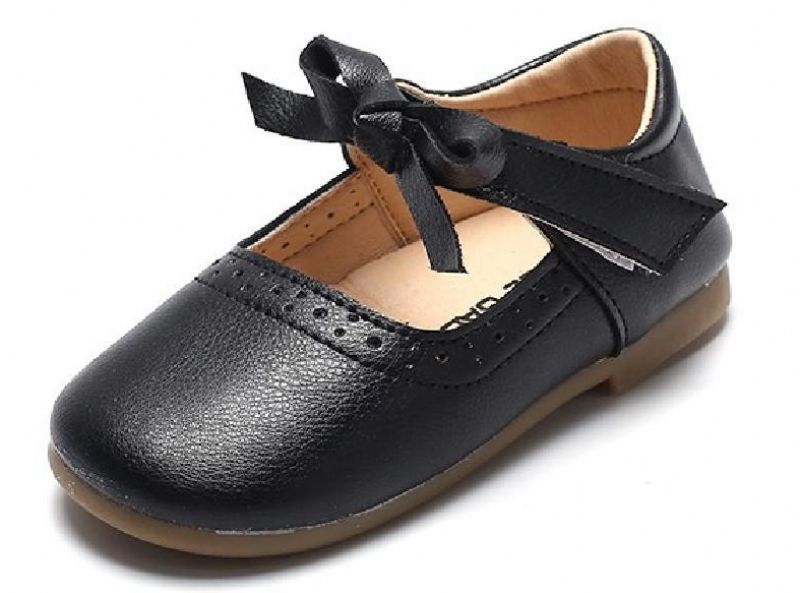 Yandy Dziewczęce Płaskie Buty - Czarne