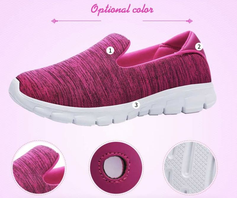 Yari Damskie Buty Wsuwane - Zielony