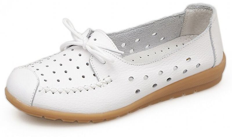 Yaya Damskie Płaskie Buty - Biały
