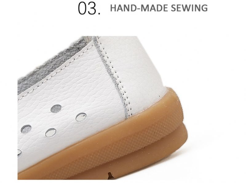 Yaya Damskie Płaskie Buty - Biały