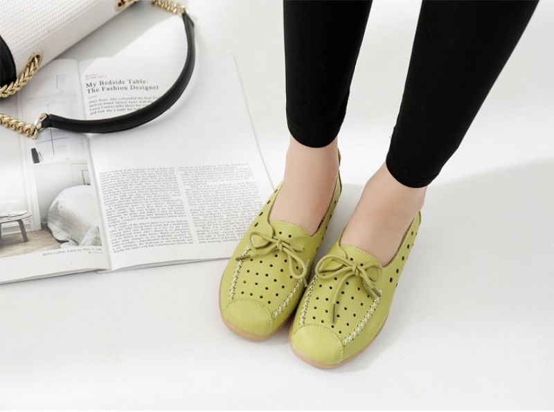 Yaya Damskie Płaskie Buty - Biały