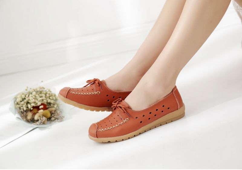 Yaya Damskie Płaskie Buty - Biały