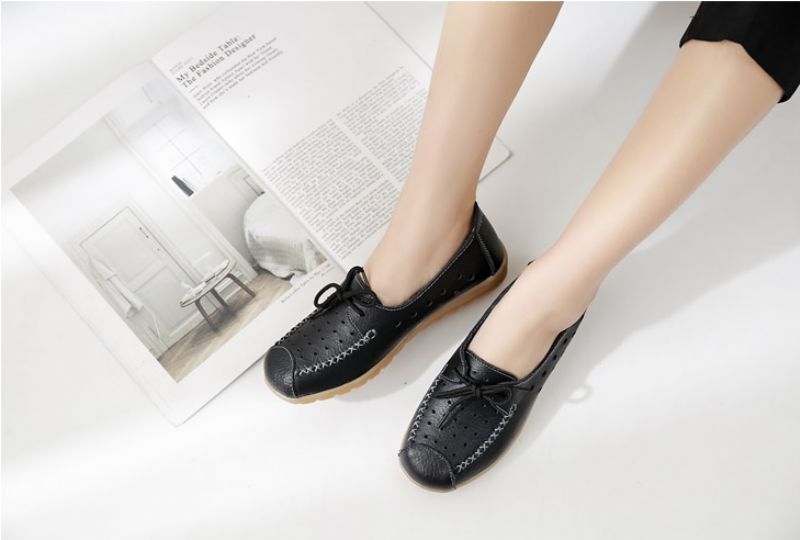 Yaya Damskie Płaskie Buty - Biały