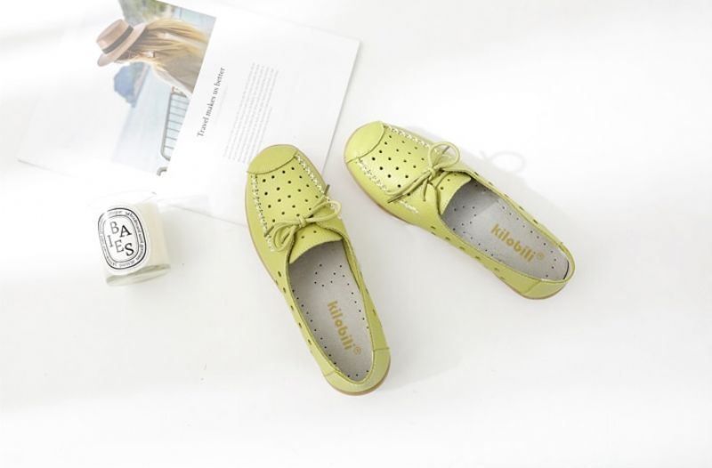 Yaya Damskie Płaskie Buty - Biały