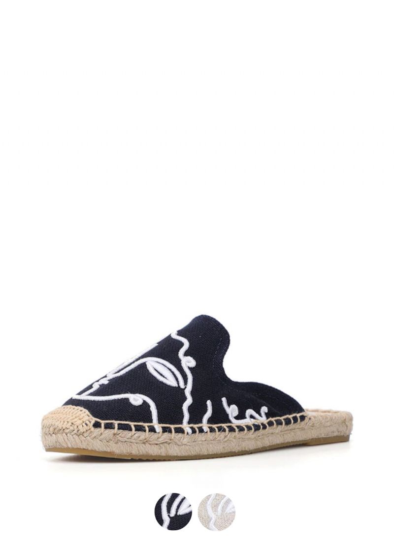 Yolanda Muły Damskie Espadryle