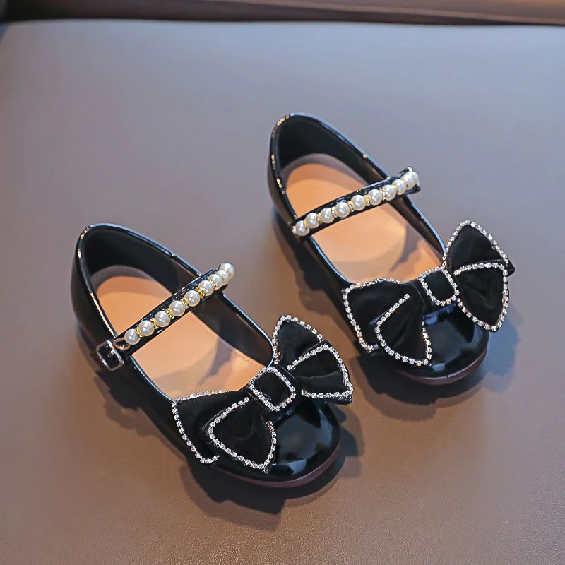 Yudi Dziewczęce Buty Płaskie - Burgundowy