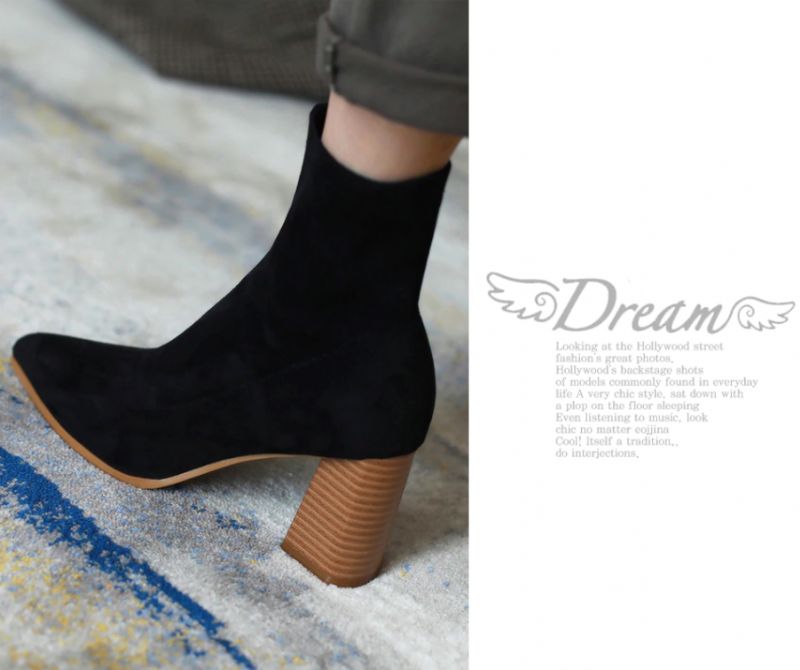 Zarena Buty Do Kostek - Czarny