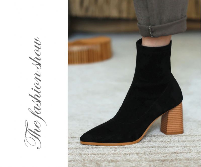 Zarena Buty Do Kostek - Czarny