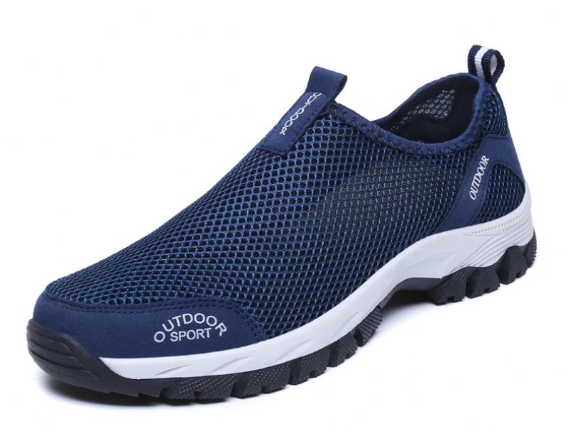 Zeki Męskie Slip-on Sneaker - Niebieski