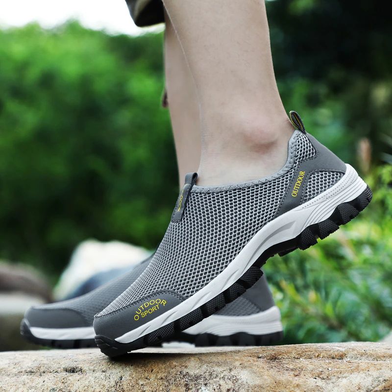 Zeki Męskie Slip-on Sneaker - Niebieski