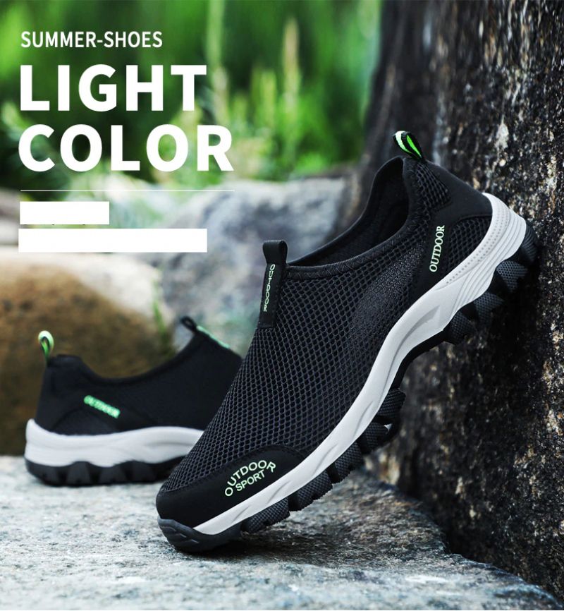 Zeki Męskie Slip-on Sneaker - Niebieski
