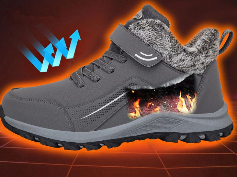 Zimowe Buty Męskie Yuri - Czarny