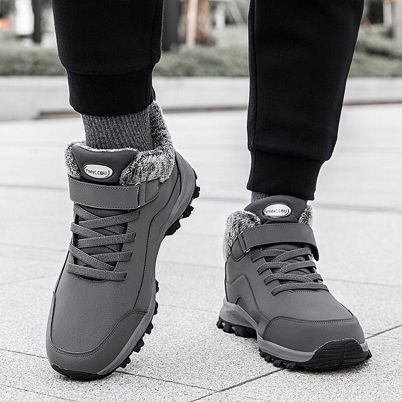 Zimowe Buty Męskie Yuri - Czarny
