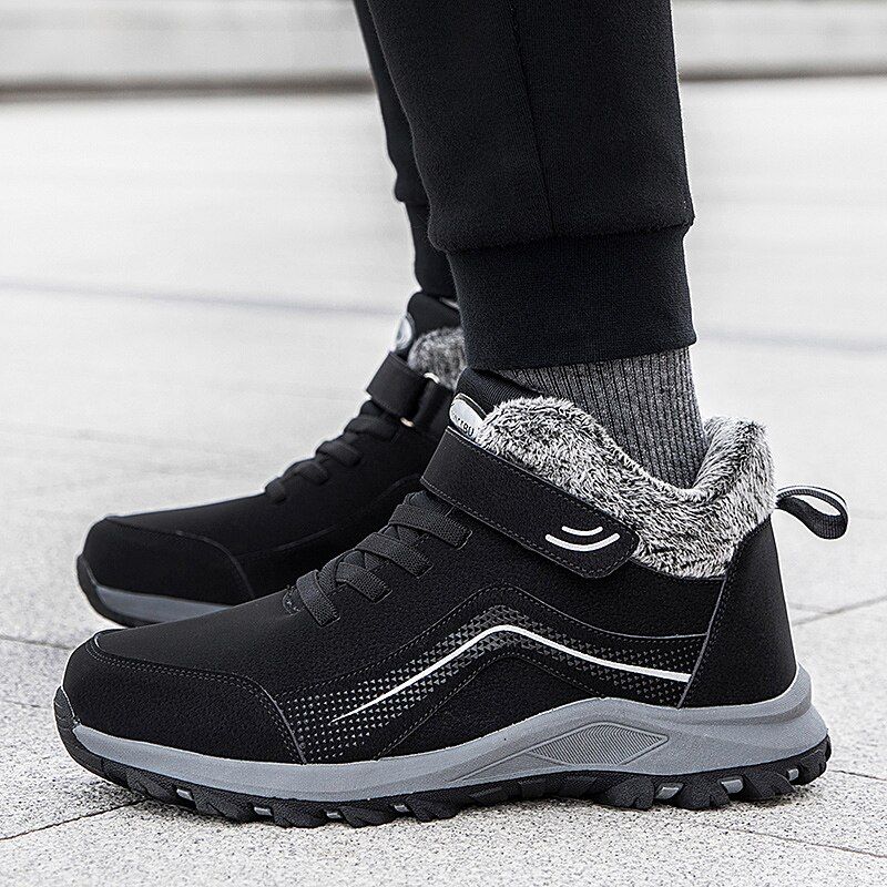 Zimowe Buty Męskie Yuri - Czarny