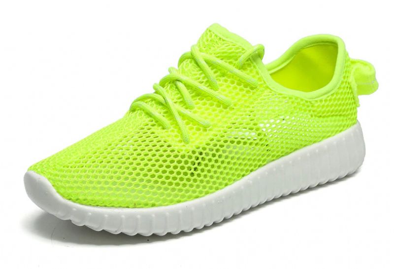 Zinab Damskie Letnie Trampki Sznurowane Modne Oddychające Buty Z Siateczki - Zielony
