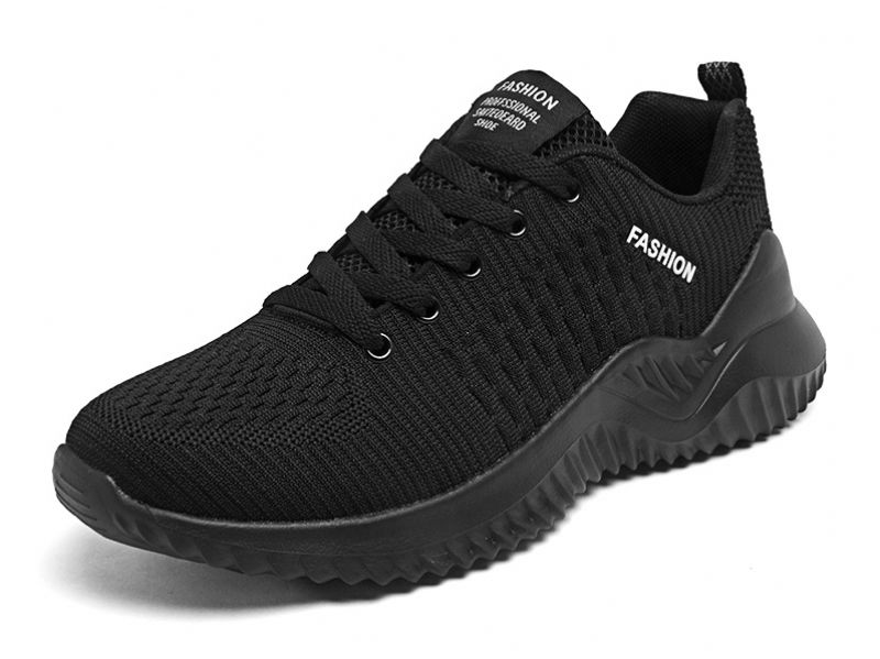 Zumba Modne Trampki Męskie - Czarny