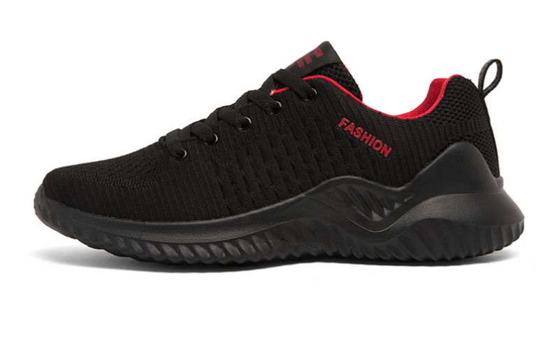 Zumba Modne Trampki Męskie - Czarny